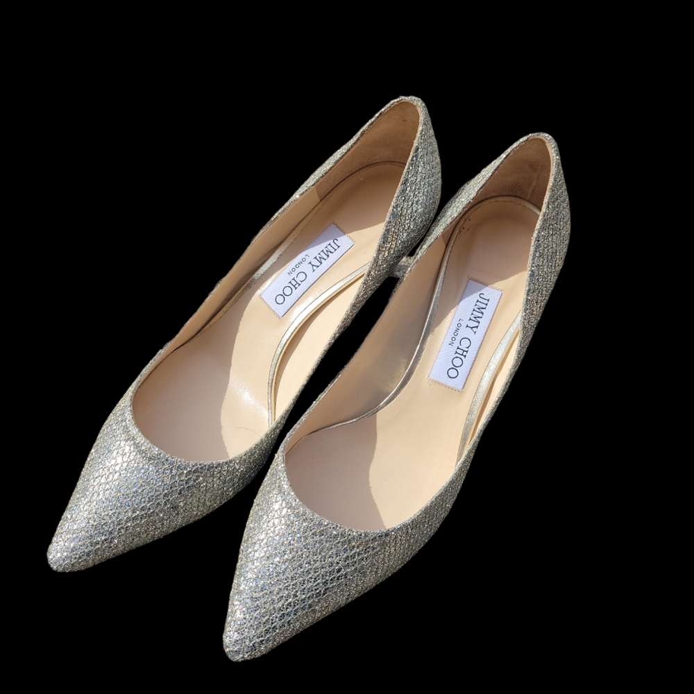 Like New Worn Once Jimmy Choo Romy 100 - image 1